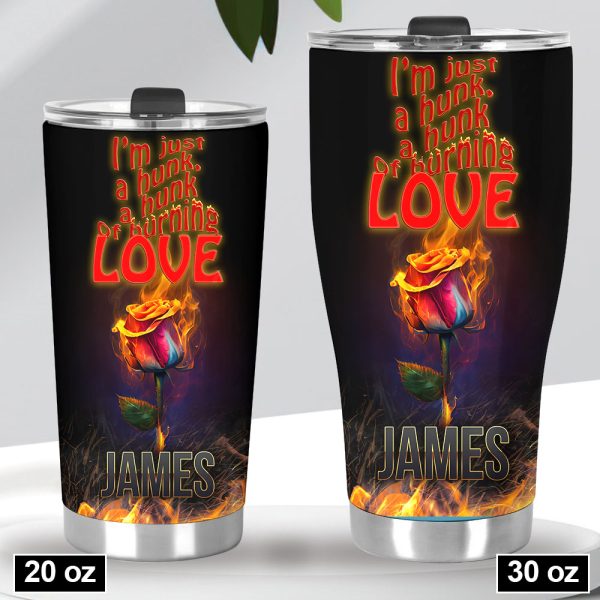 Personalized Elvis Presley Tumbler Cup - VANDH 2927