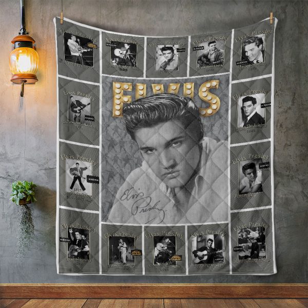 Elvis Presley Quilt Blanket - VANDH 2963