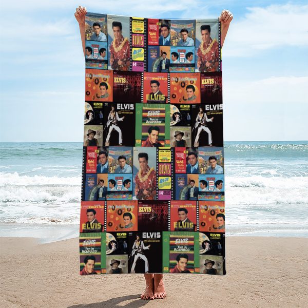 Elvis Presley Rectangle Beach Towel - HOATT 4808