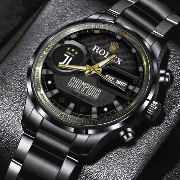 Juventus F.C. x Rolex Black Stainless Steel Watch - MAITM 6811