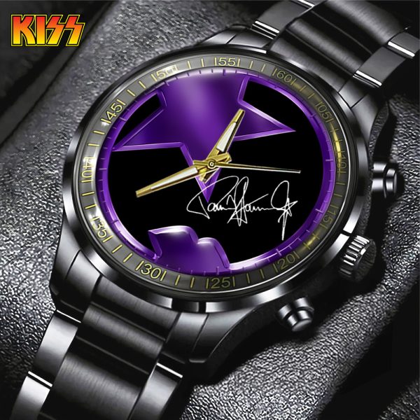 Kiss Band Black Stainless Steel Watch - GNE 439
