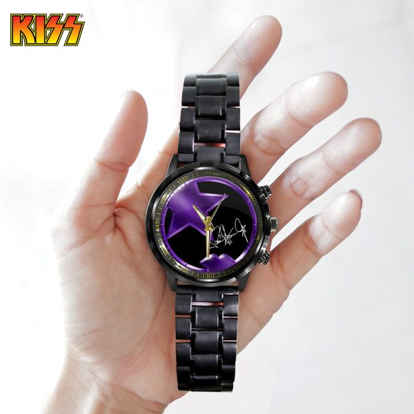 Kiss Band Black Stainless Steel Watch - GNE 439