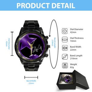 Kiss Band Black Stainless Steel Watch - GNE 439