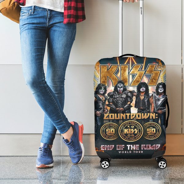 Kiss Band Luggage Cover - HUANNM 588