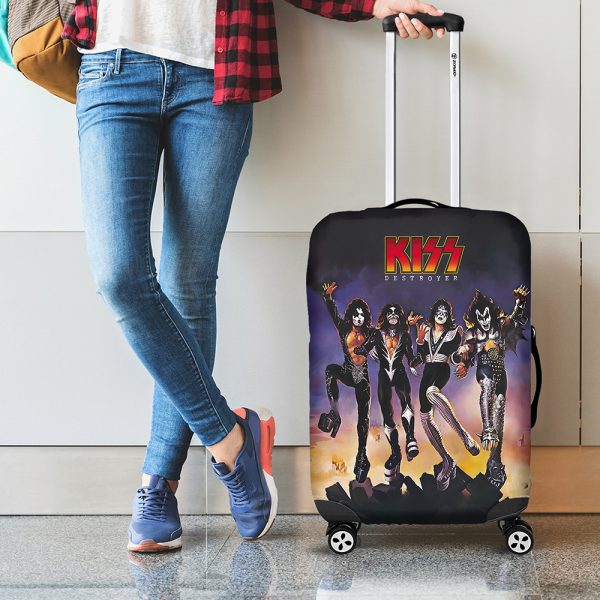 Kiss Band Luggage Cover - HUANNM 589