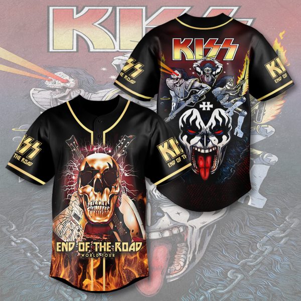 Kiss Band Baseball Jersey - HUANNM 138.1