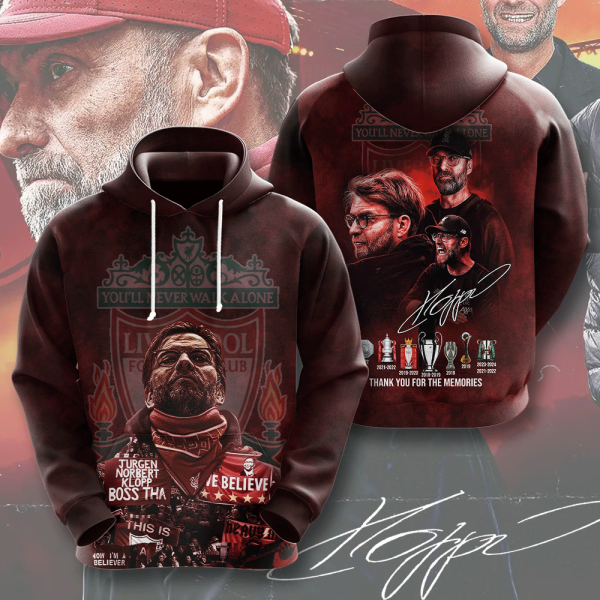 Liverpool FC x Jürgen Klopp 3D Apparel - MAITM 6814
