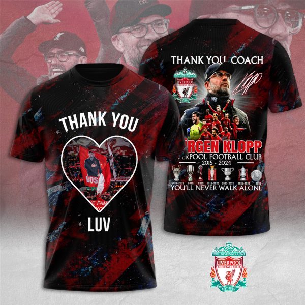 Liverpool FC x Jürgen Klopp 3D Apparel - HUANNM 5140
