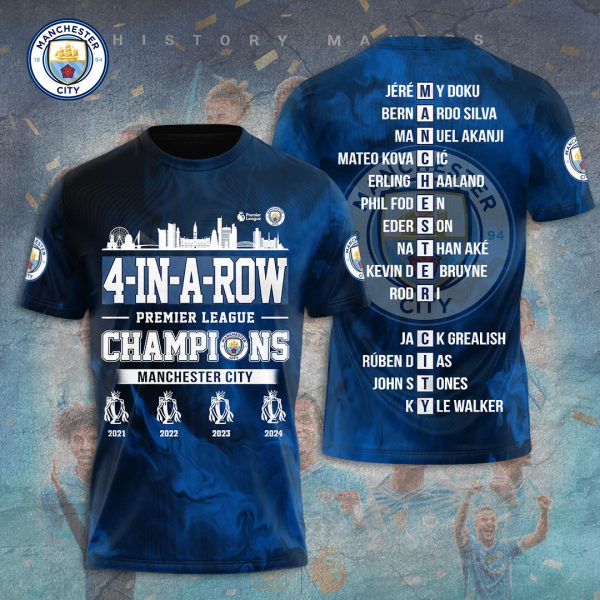 Manchester City 3D Apparel – TANTN 6528