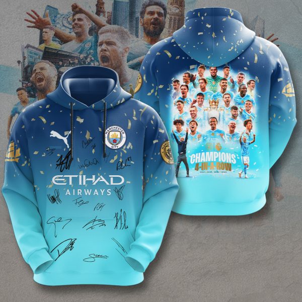 Manchester City 3D Apparel - HUANNM 5118