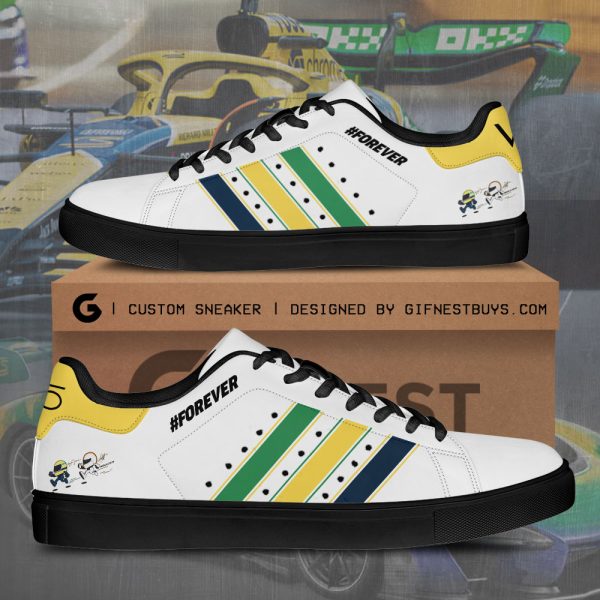 McLaren x Ayrton Senna Custom SS Shoes - TANTN 6618