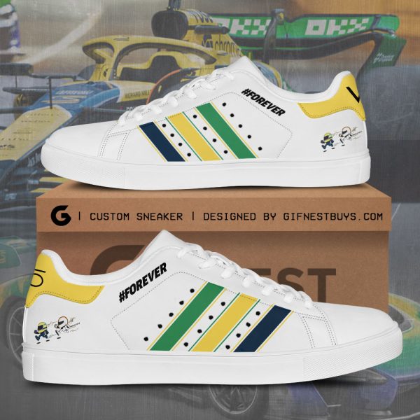 McLaren x Ayrton Senna Custom SS Shoes - TANTN 6618