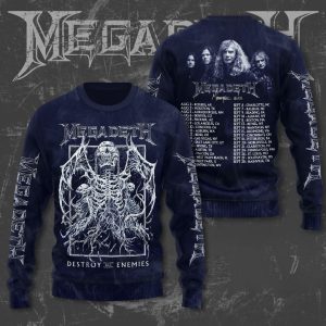 Megadeth Band 3D Apparel - MAITM 6645