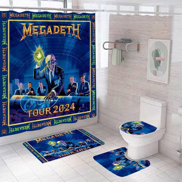 Megadeth Band Four-piece Bathroom - HUANNM 5061