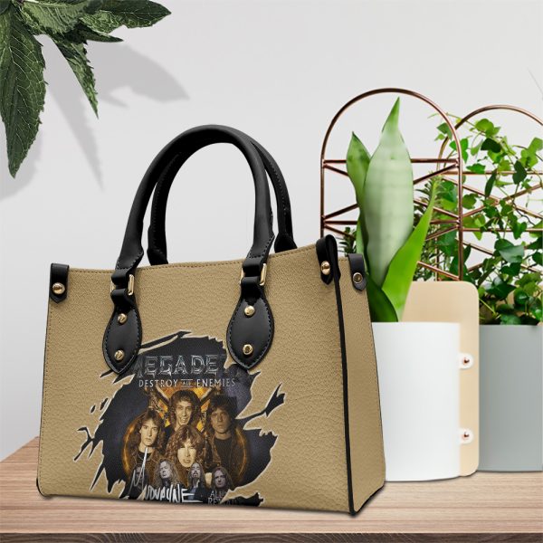 Megadeth Band Leather HandBag - HUANNM 5162