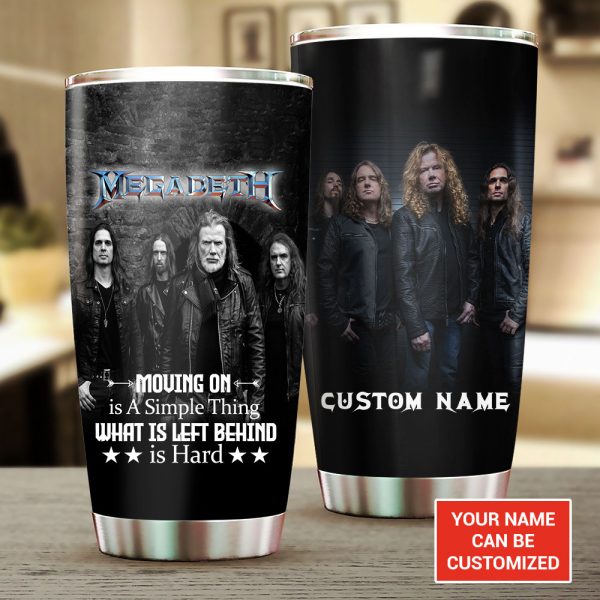 Personalized Megadeth Band Tumbler Cup - TANTN 6228