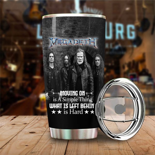 Personalized Megadeth Band Tumbler Cup - TANTN 6228