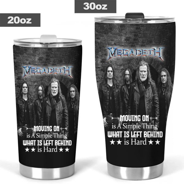 Personalized Megadeth Band Tumbler Cup - TANTN 6228