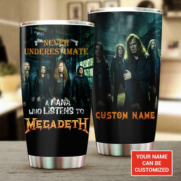 Personalized Megadeth Band Tumbler Cup - TANTN 6230