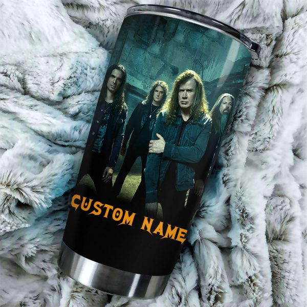 Personalized Megadeth Band Tumbler Cup - TANTN 6230