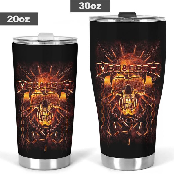 Megadeth Band Tumbler Cup - TANTN 6424