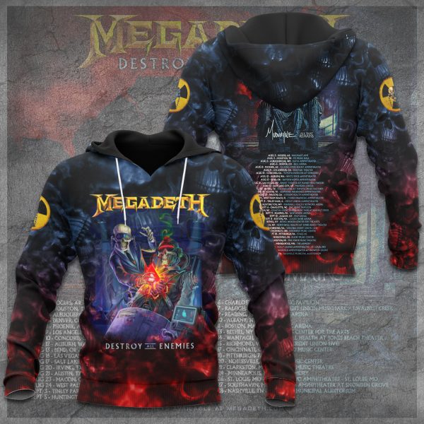 Megadeth Band 3D Apparel - TANTN 6192