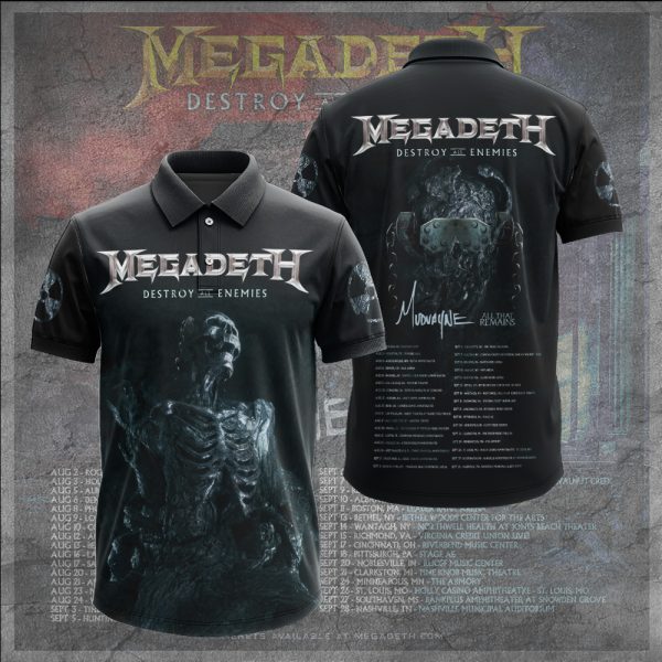 Megadeth Band 3D Apparel - GNE 499