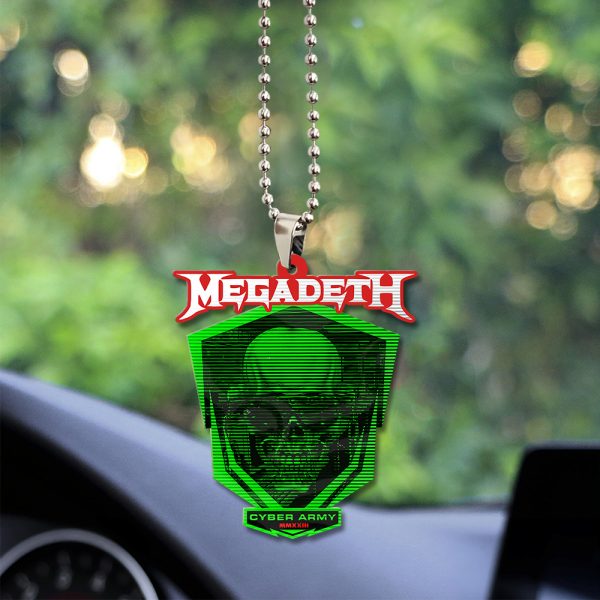Megadeth Band Custom Shape 2-sided Acrylic Car Ornament - TANTN 6282