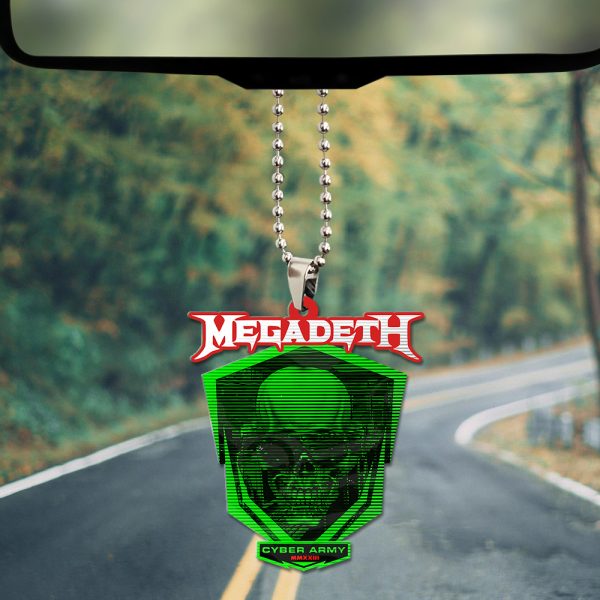 Megadeth Band Custom Shape 2-sided Acrylic Car Ornament - TANTN 6282
