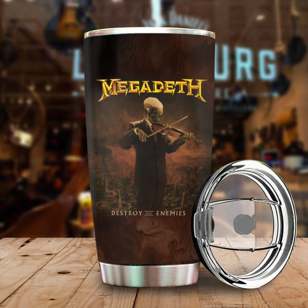 Megadeth Band Tumbler Cup – TANTN 6155
