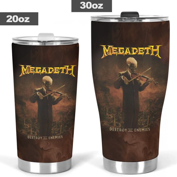 Megadeth Band Tumbler Cup – TANTN 6155