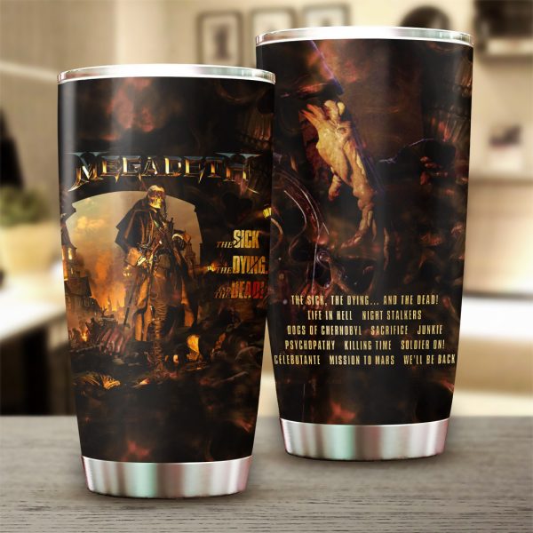 Megadeth Band Tumbler Cup - TANTN 6232
