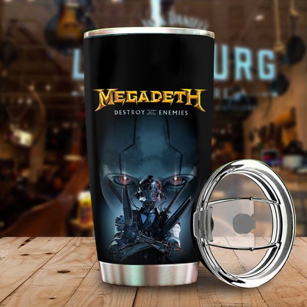 Megadeth Band Tumbler Cup - TANTN 6426