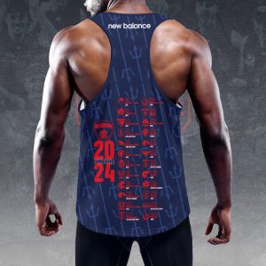 Melbourne Football Club Y-Back Muscle Tank Top - HUANNM 5032