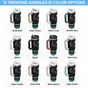 Mercedes-AMG Petronas F1 40oz Stanley Tumbler - HUANNM 4243