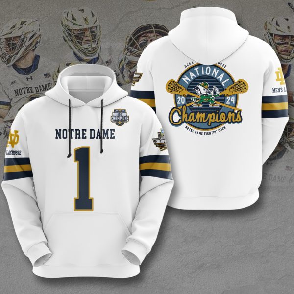 Notre Dame Fighting Irish Men's Lacrosse 3D Apparel – HUANNM 5220