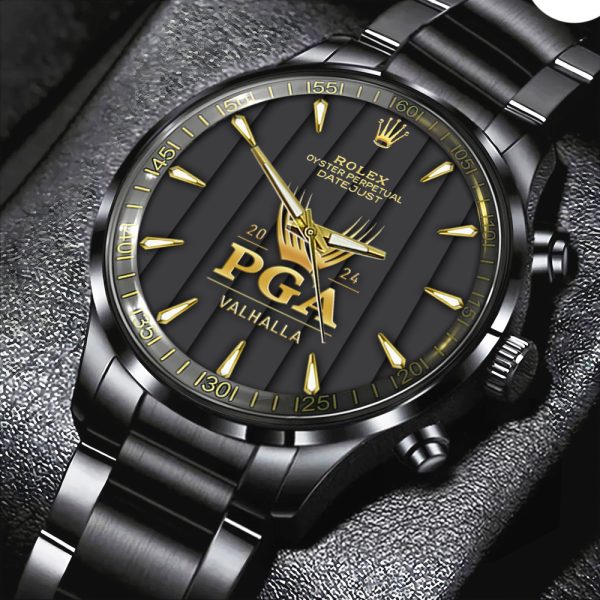 Golf PGA Championship x Rolex Black Stainless Steel Watch - MAITM 6665