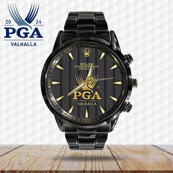 Golf PGA Championship x Rolex Black Stainless Steel Watch - MAITM 6665