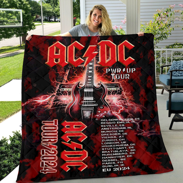 Rock Music Quilt Blanket - HUANNM 5013