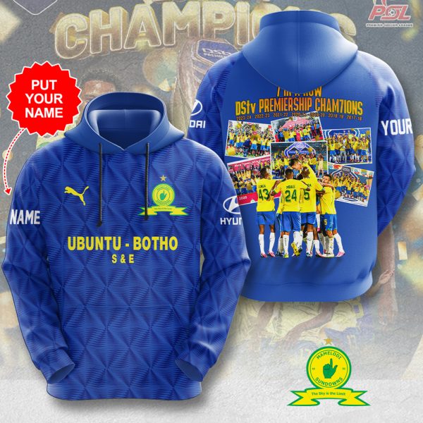 Personalized Mamelodi Sundowns F.C. 3D Apparel - HUANNM 4966