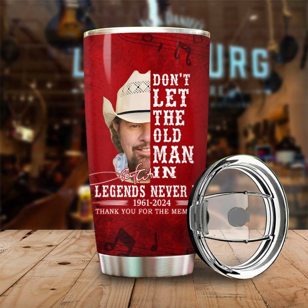 Personalized Toby Keith Tumbler Cup - HUANNM 4749