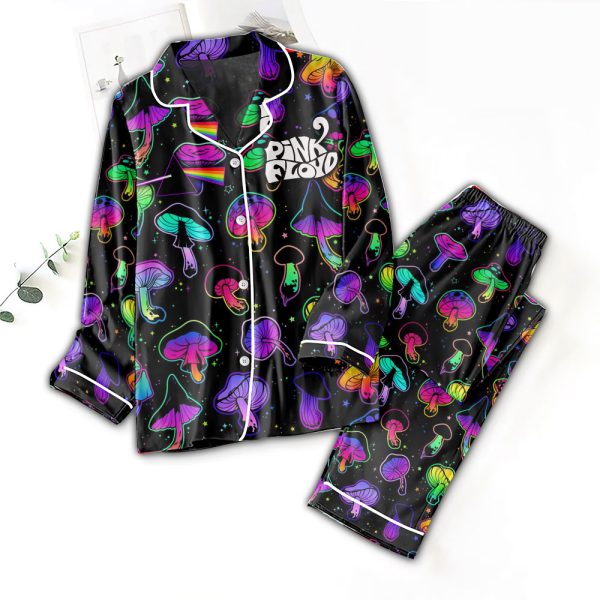 Pink Floyd Button Down Pajamas Set – HUANNM 5130.1