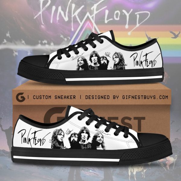 Pink Floyd Low Top Canvas Shoes - ANHNV 4488