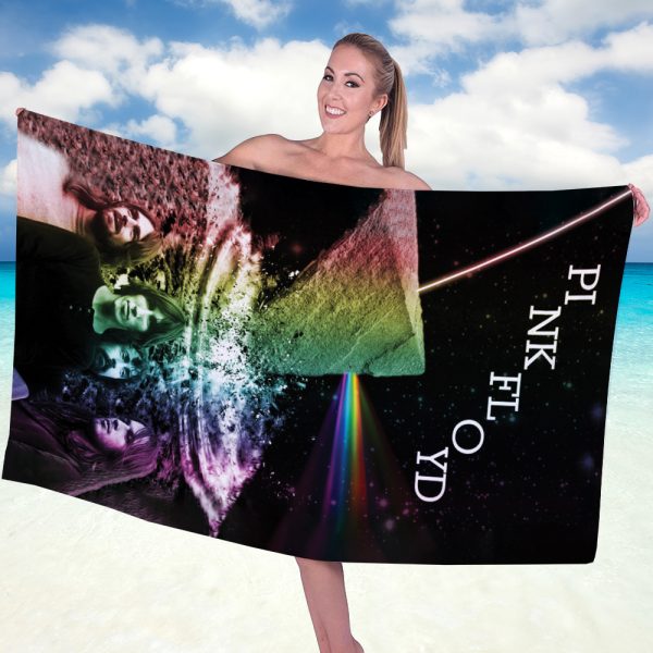 Pink Floyd Rectangle Beach Towel - HOATT 4826