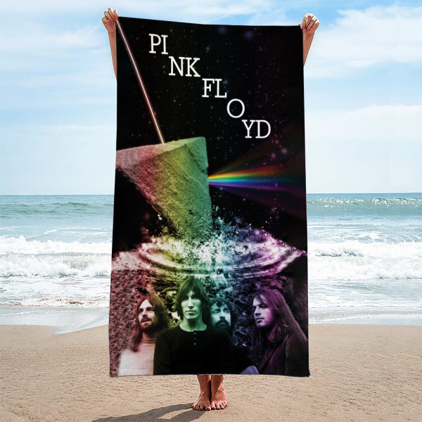 Pink Floyd Rectangle Beach Towel - HOATT 4826