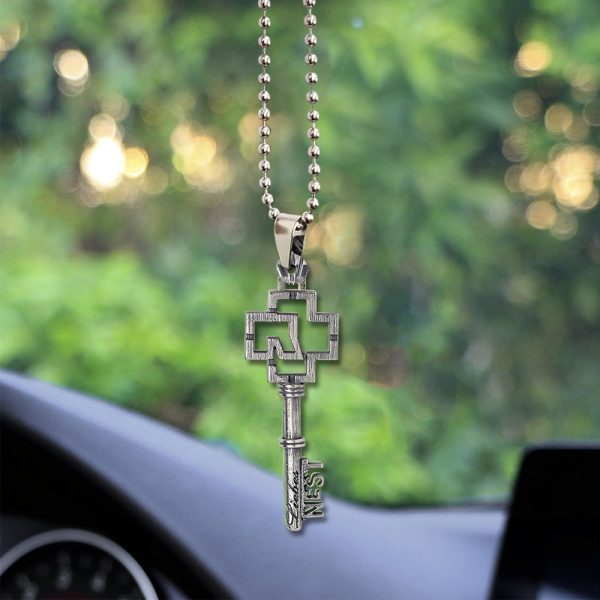Rammstein Custom Shape Clear 2-sided Acrylic Car Ornament - TANTN 6413