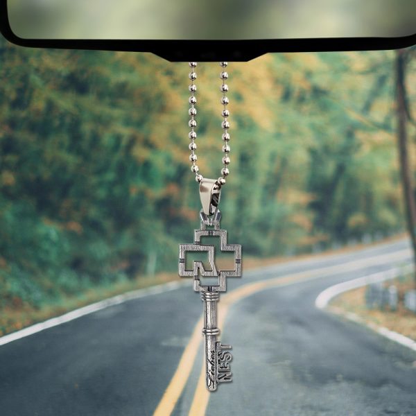 Rammstein Custom Shape Clear 2-sided Acrylic Car Ornament - TANTN 6413