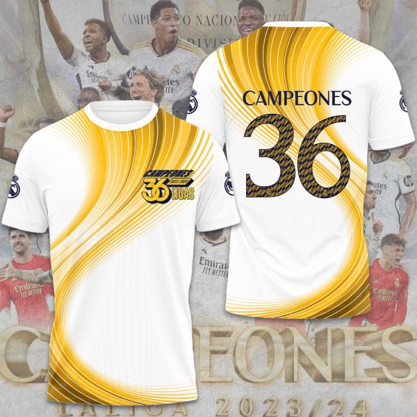 Real Madrid CF 3D T-Shirt - HOATT 4838