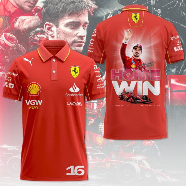 Scuderia Ferrari x Charles Leclerc 3D Apparel - MAITM 6851