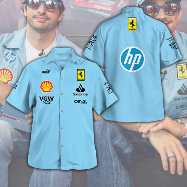 Scuderia Ferrari 3D Hawaii Shirt - HOATT 4801.1